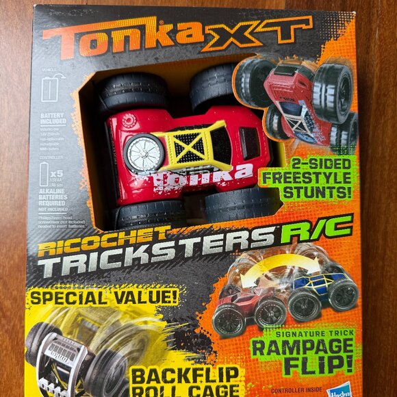 NEW Tonka XT Richochet Tricksters R/C Remote Control Car - Picture 1 of 6